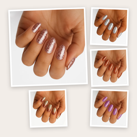 Precious Metal Nail Wraps 5-Pack | hgn-kit-collage:feed:0fda402f2b46dd04:bb535d7a