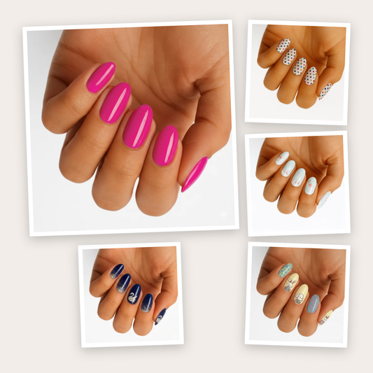 Polka Dot Nail Wraps 5-Pack | hgn-kit-collage:feed:e43c8d16e0d58c40:49a10010