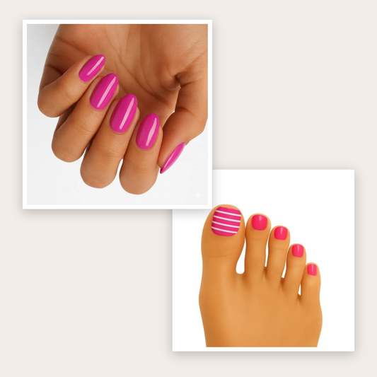Matching Tips & Toes - Adventurous Promise | hgn-kit-collage:feed:f599c7e627d753b8:89ec6adb