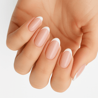 French Manicure (Part Transparent) - Holy Classics (Non-UV Nail Wraps)