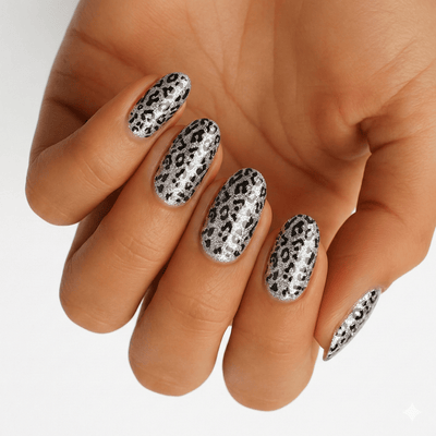 Silver Leopard - Holy Classics (Non-UV Nail Wraps)