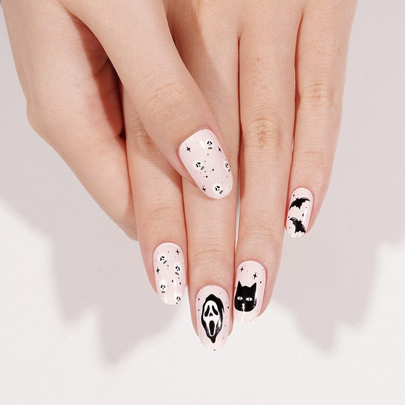 Holy Grail Nail Non-UV Nail Wraps Time To Scream