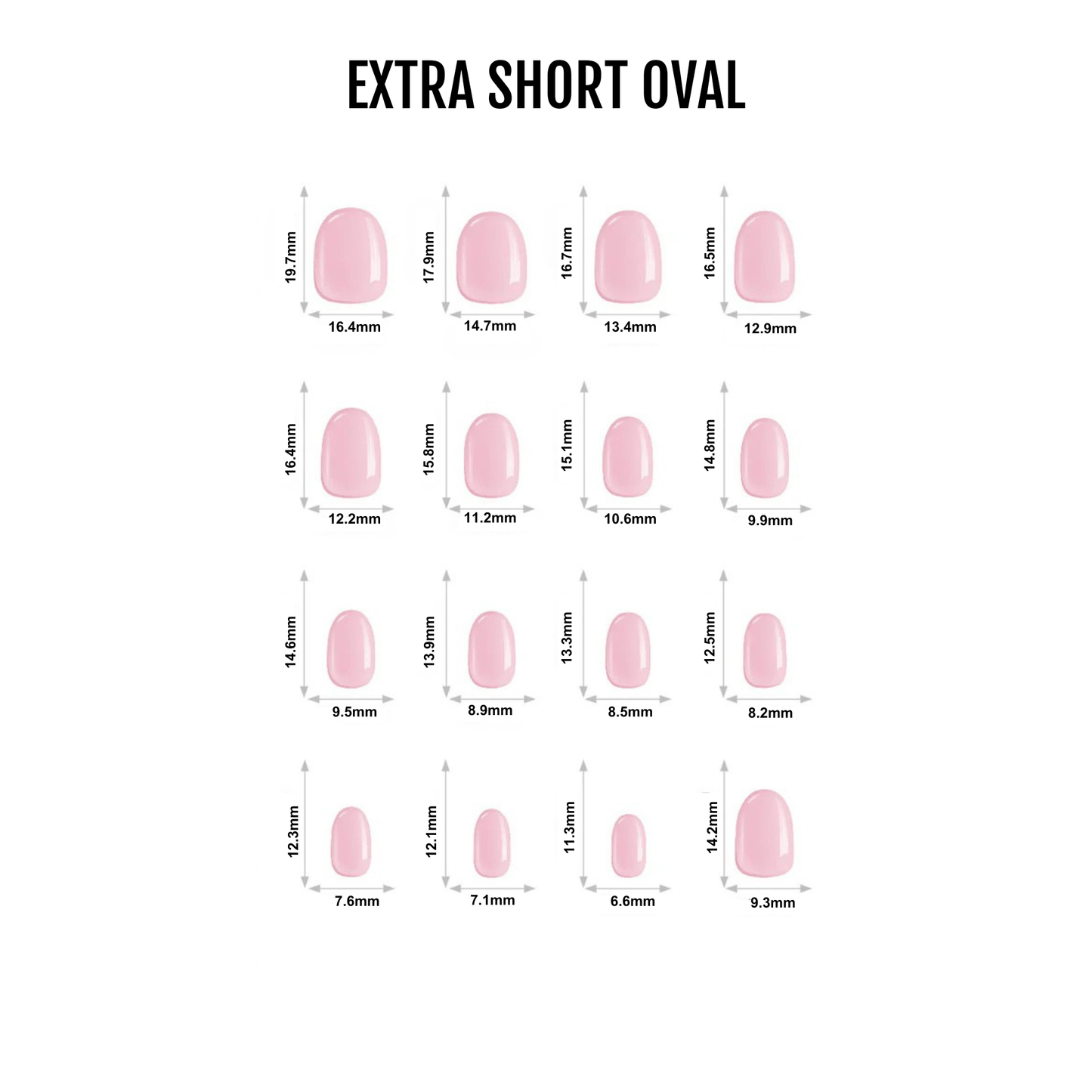 Holy Grail Nail press on Nude