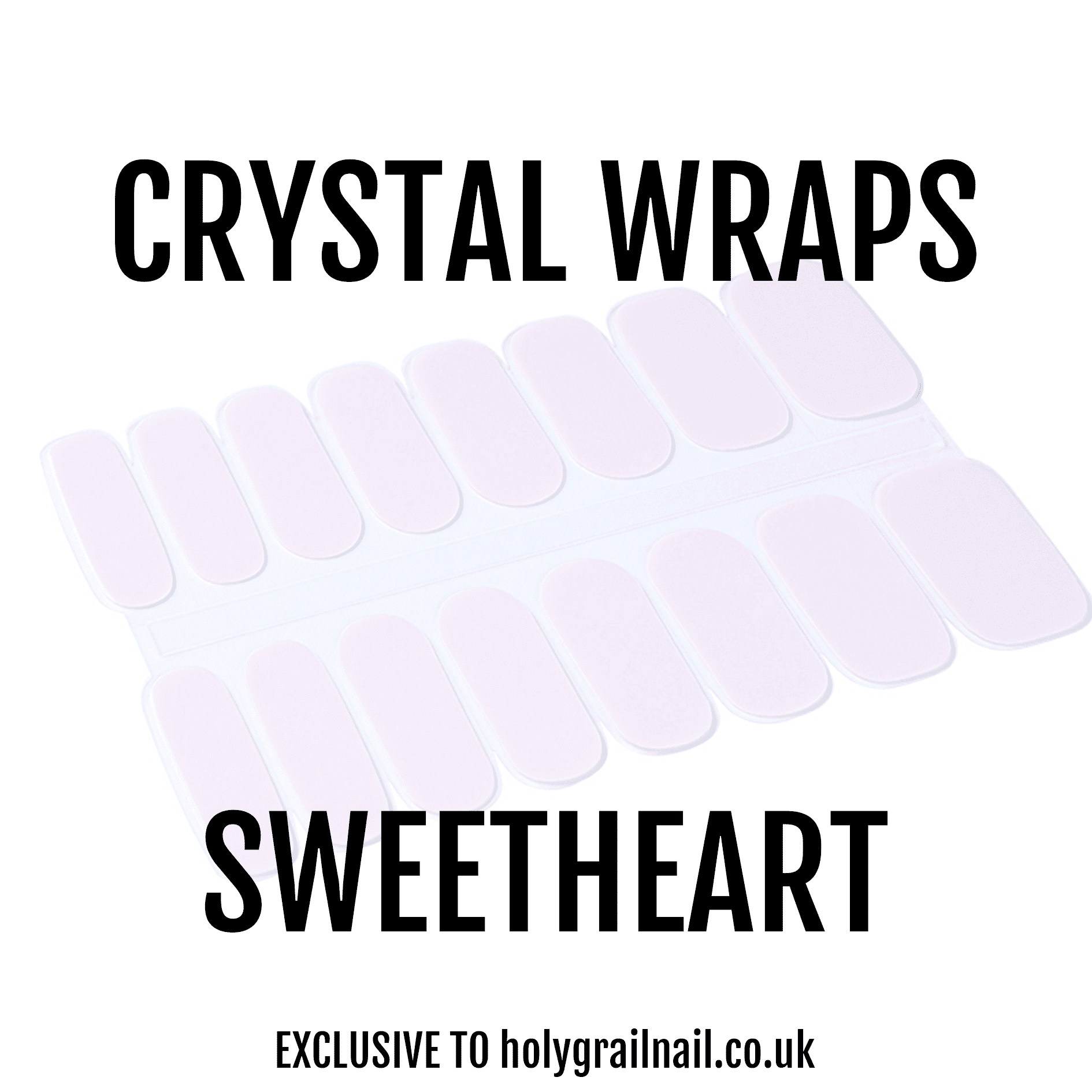 Holy Grail Nail Crystal Sweetheart - Crystal Wraps