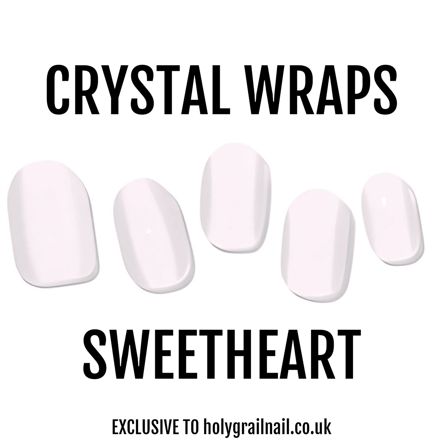 Holy Grail Nail Crystal Sweetheart - Crystal Wraps