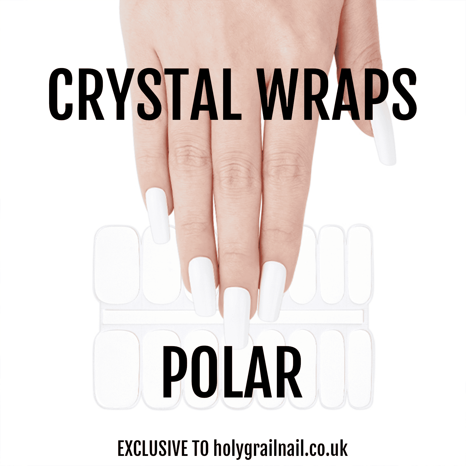 Holy Grail Nail Crystal Polar - Crystal Wraps