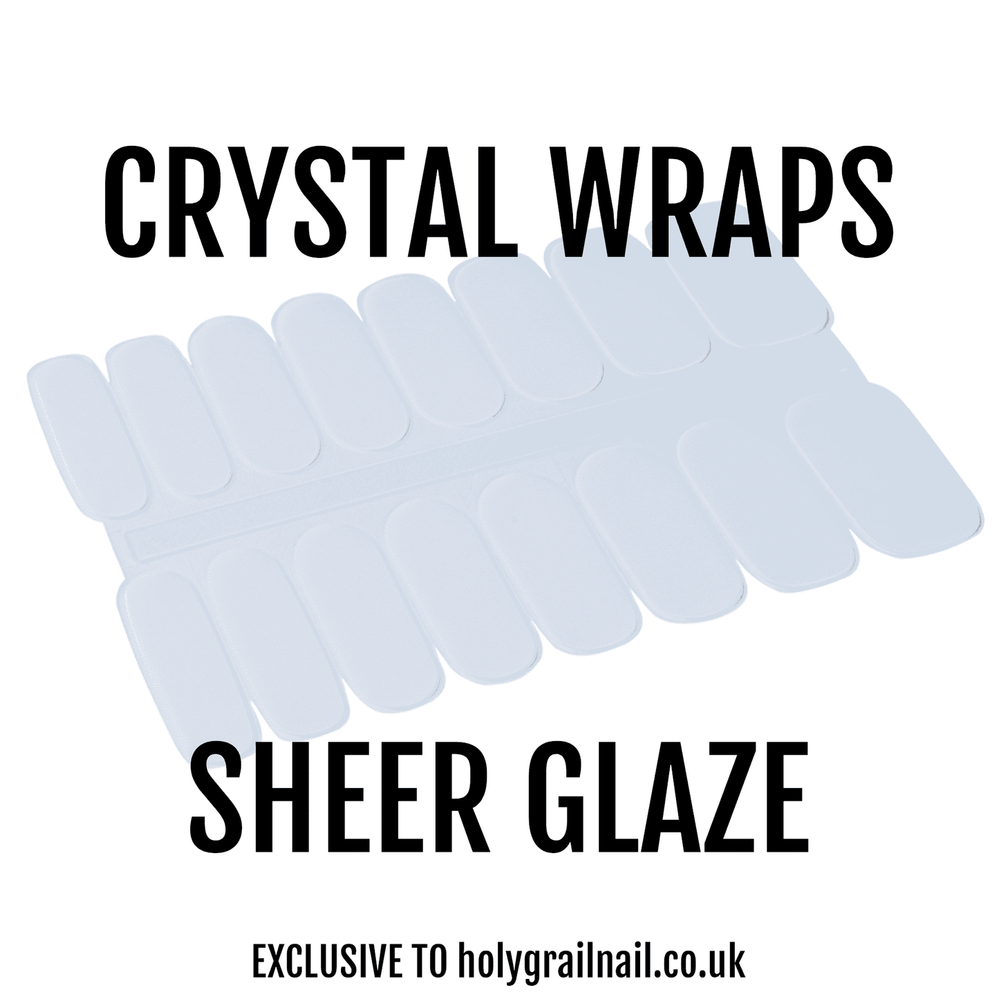 Holy Grail Nail Crystal Sheer Glaze - Crystal Wraps