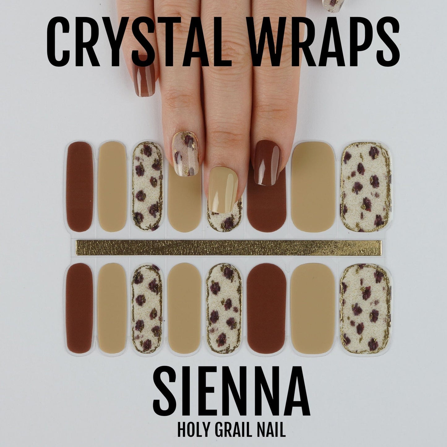 Holy Grail Nail Crystal Sienna - Crystal Wraps