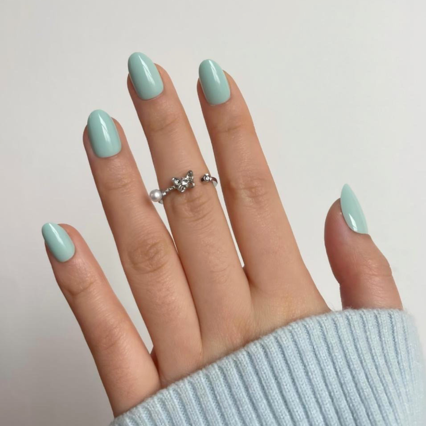 Just Between Us - Soft Gel Press Ons (Short Oval)