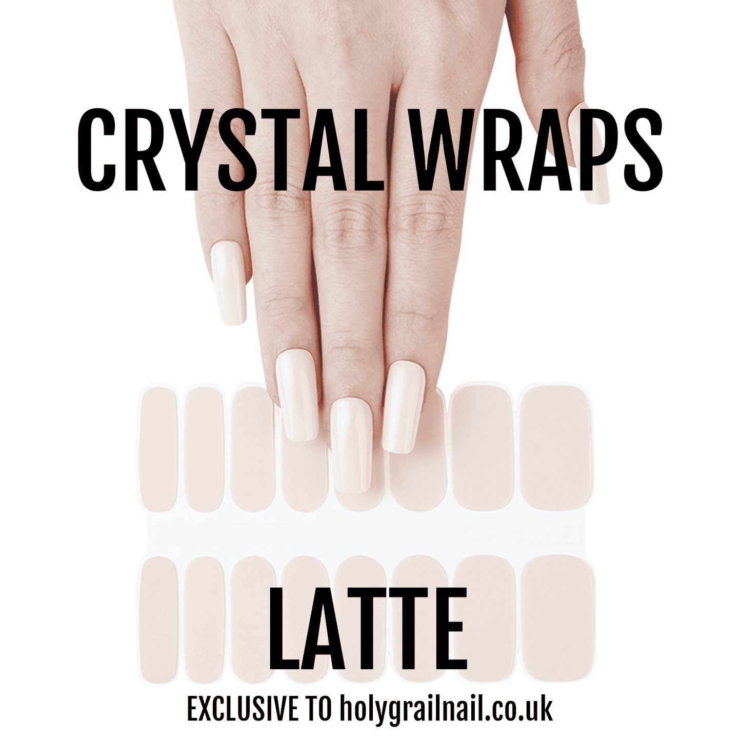 Holy Grail Nail Crystal Latte - Crystal Wraps