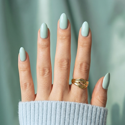 Just Between Us - Soft Gel Press Ons (Short Oval)