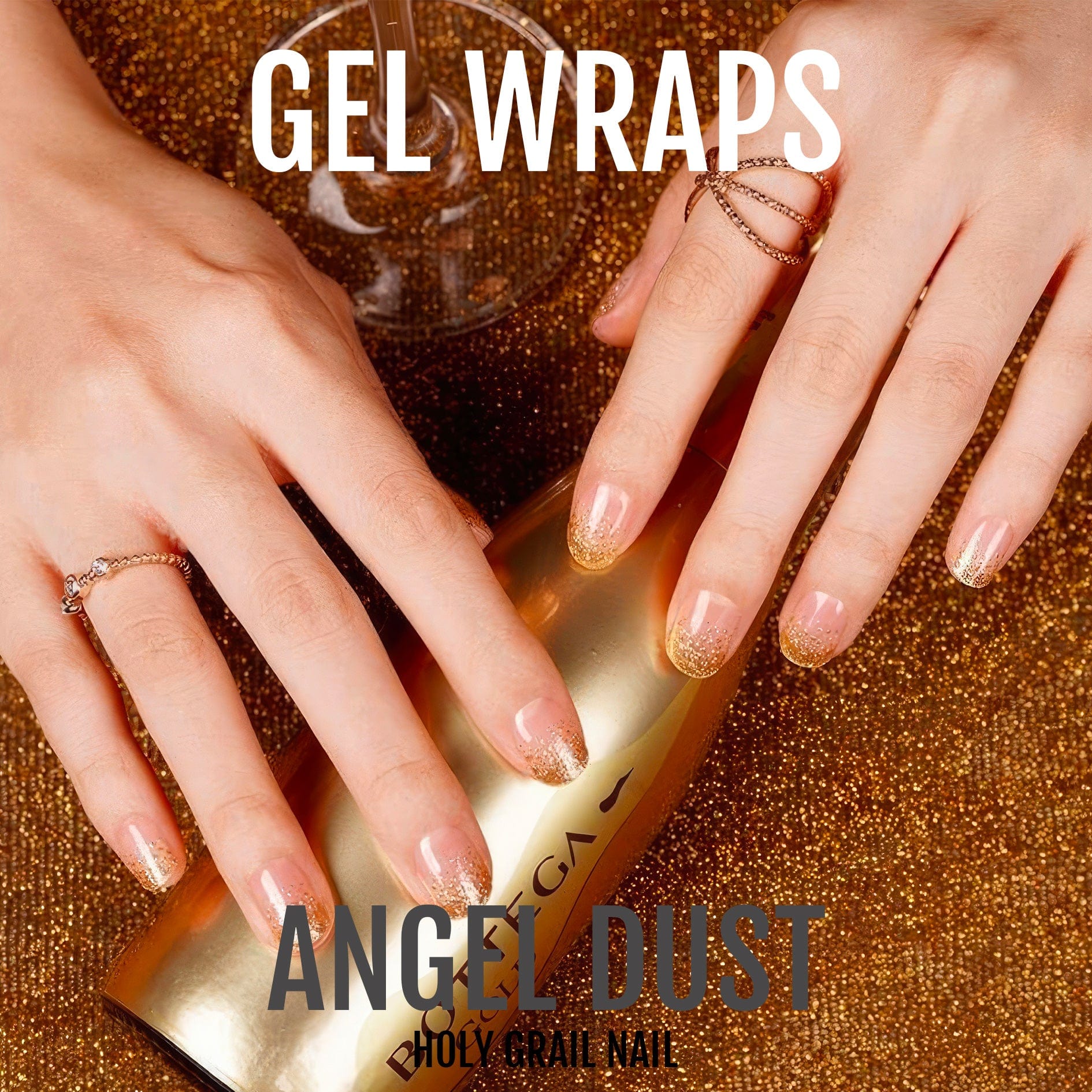 Holy Grail Nail Semi-Cured Gels Angel Dust - Gels