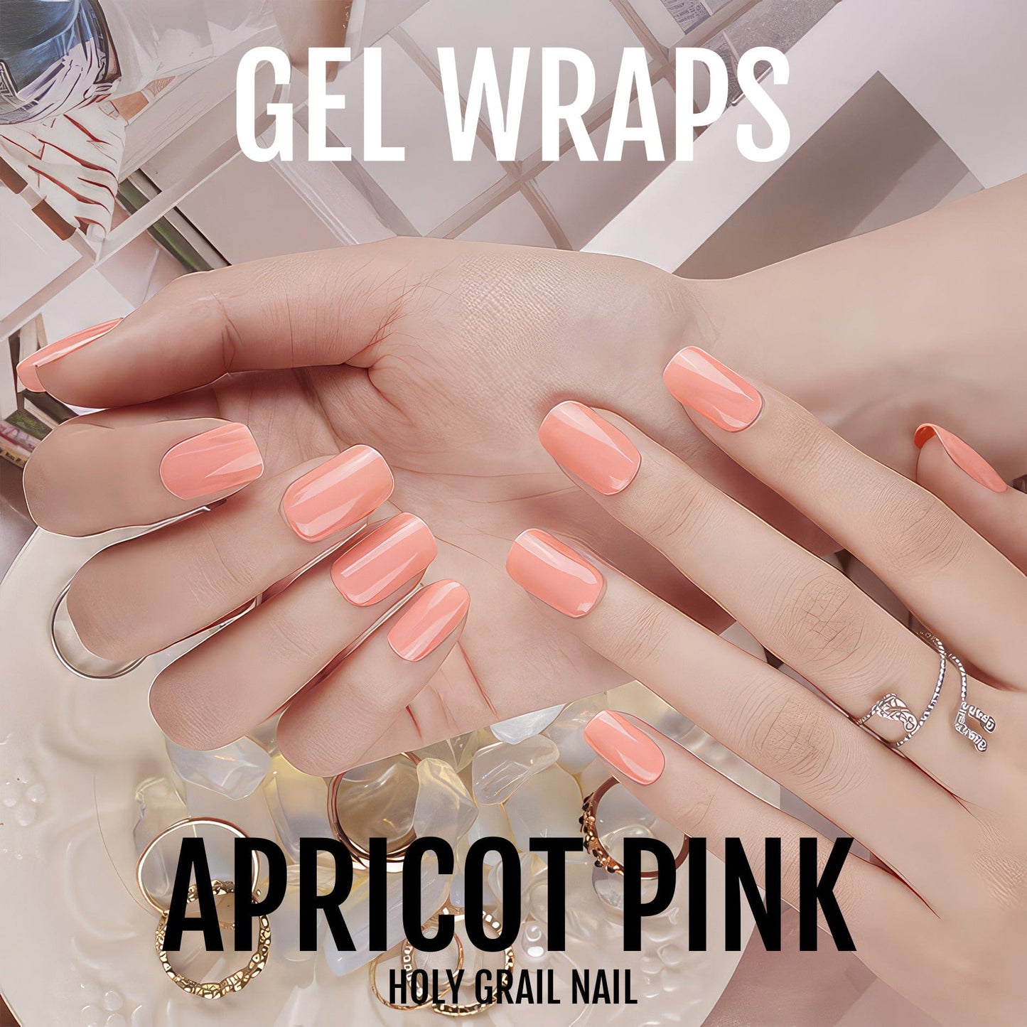 Holy Grail Nail Semi-Cured Gels Apricot Pink - Gels