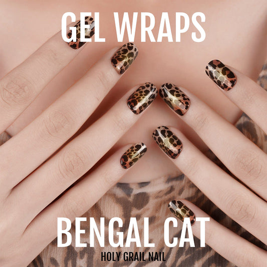 Holy Grail Nail Semi-Cured Gels Bengal Cat - Gels