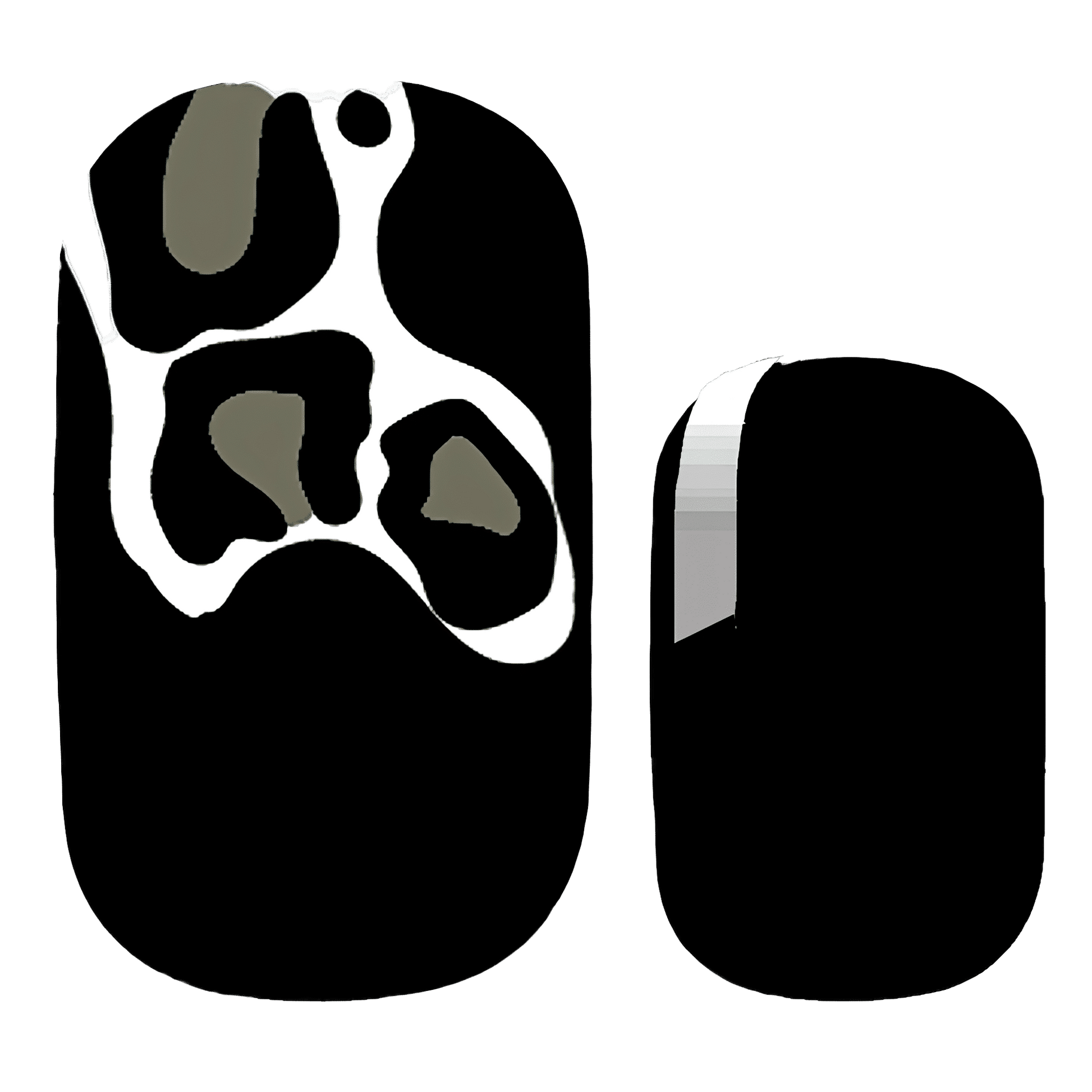 Holy Grail Nail Non-UV Nail Wraps Black Panther (matte) - Holy Classics (Non-UV Nail Wraps)