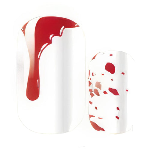 Holy Grail Nail Non-UV Nail Wraps Blood Splatter - Holy Classics (Non-UV Nail Wraps)