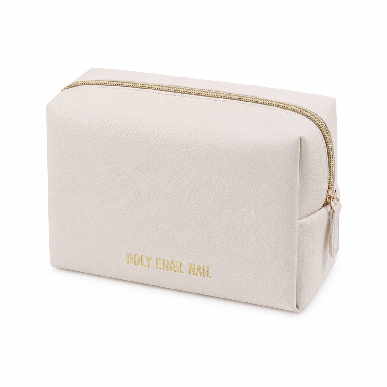 Holy Grail Nail Mani Make-up Bag - Beige