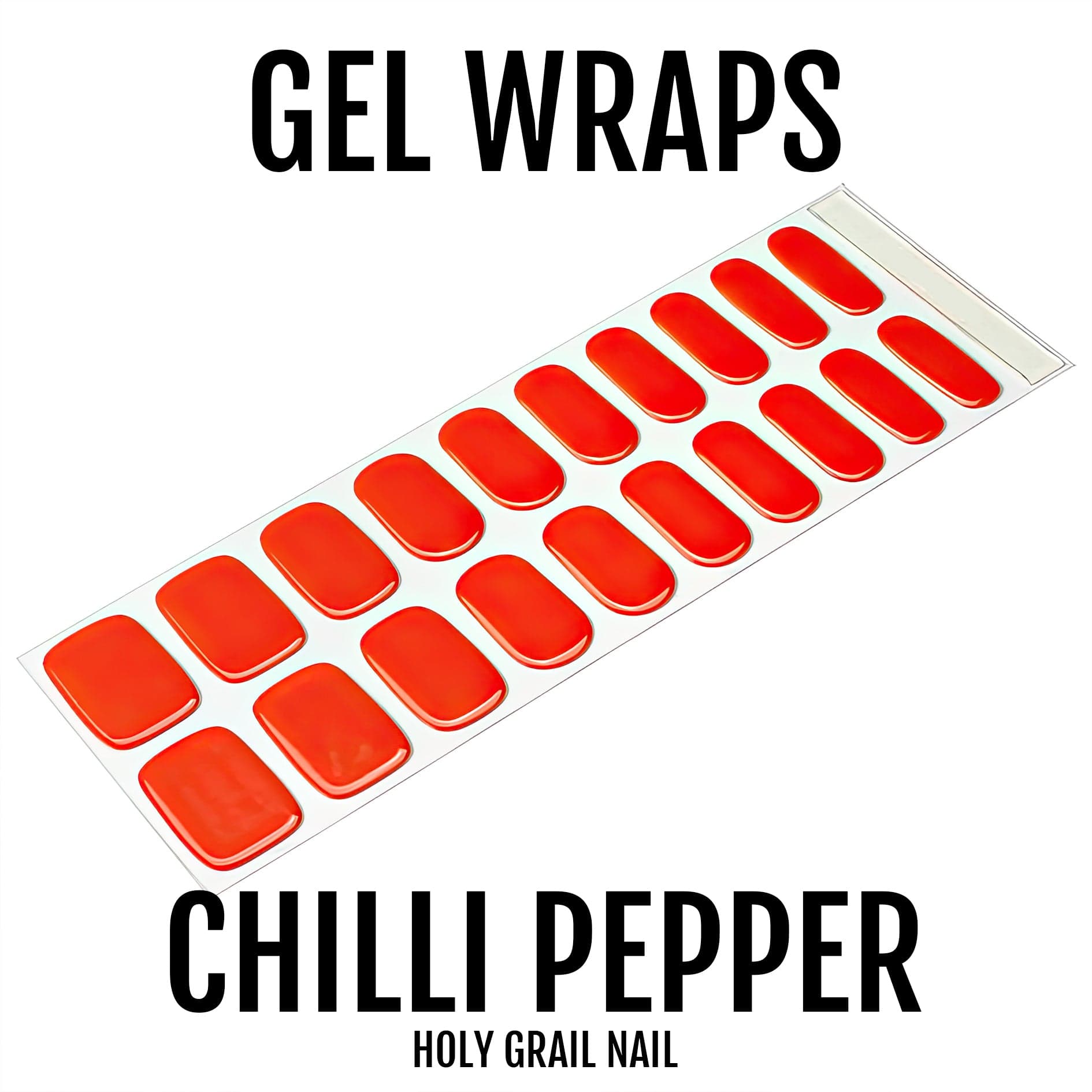 HOLY GRAIL NAIL Semi-Cured Gels Chilli Pepper - Gels