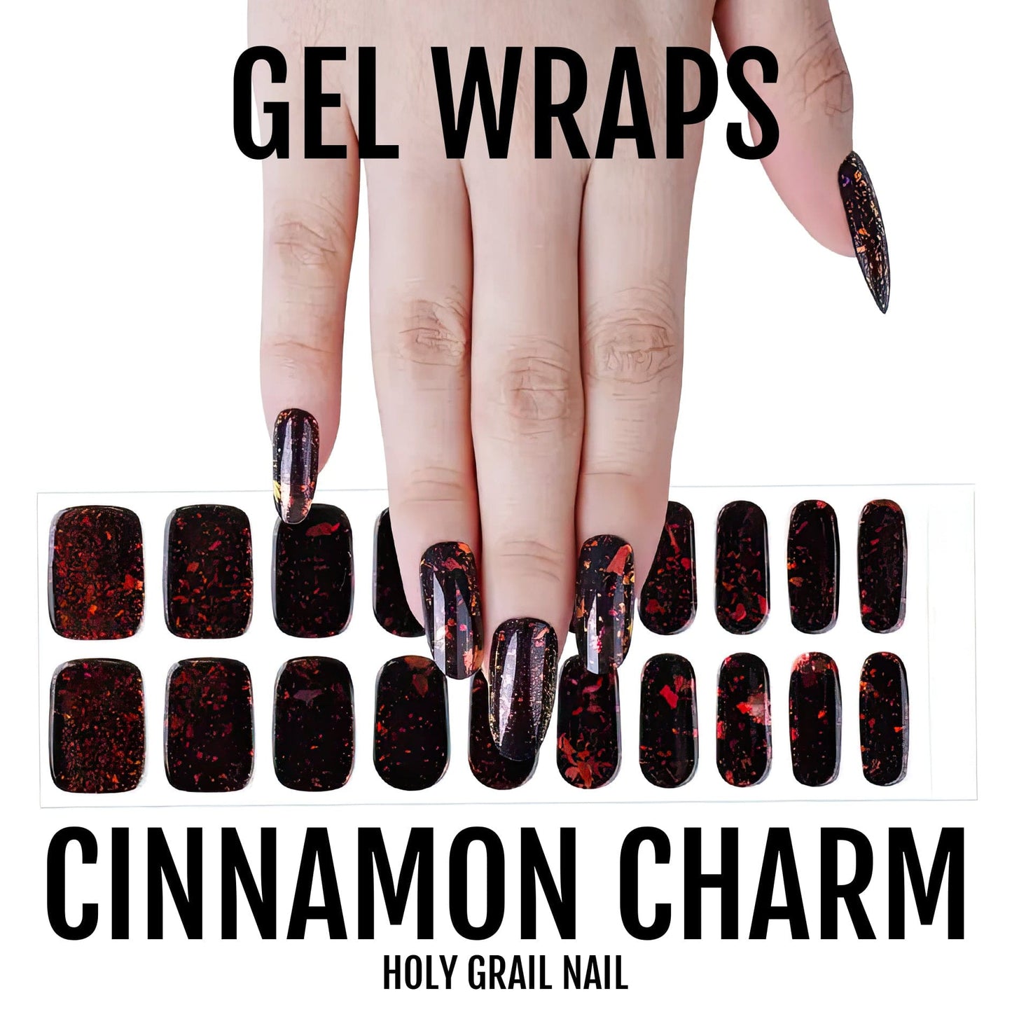 Holy Grail Nail Semi-Cured Gels Cinnamon Charm - Gels