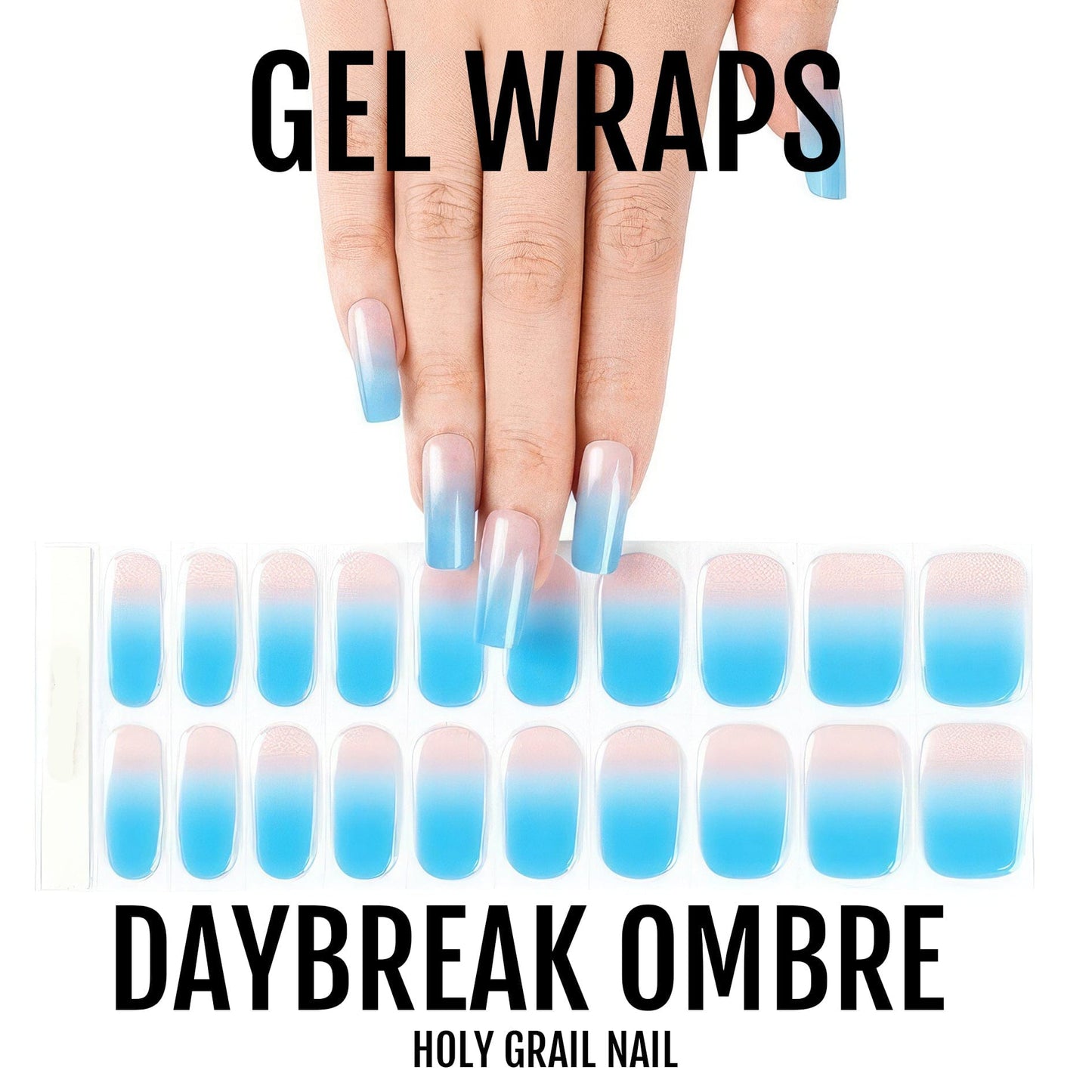 Holy Grail Nail Semi-Cured Gels Daybreak Ombre - Gels