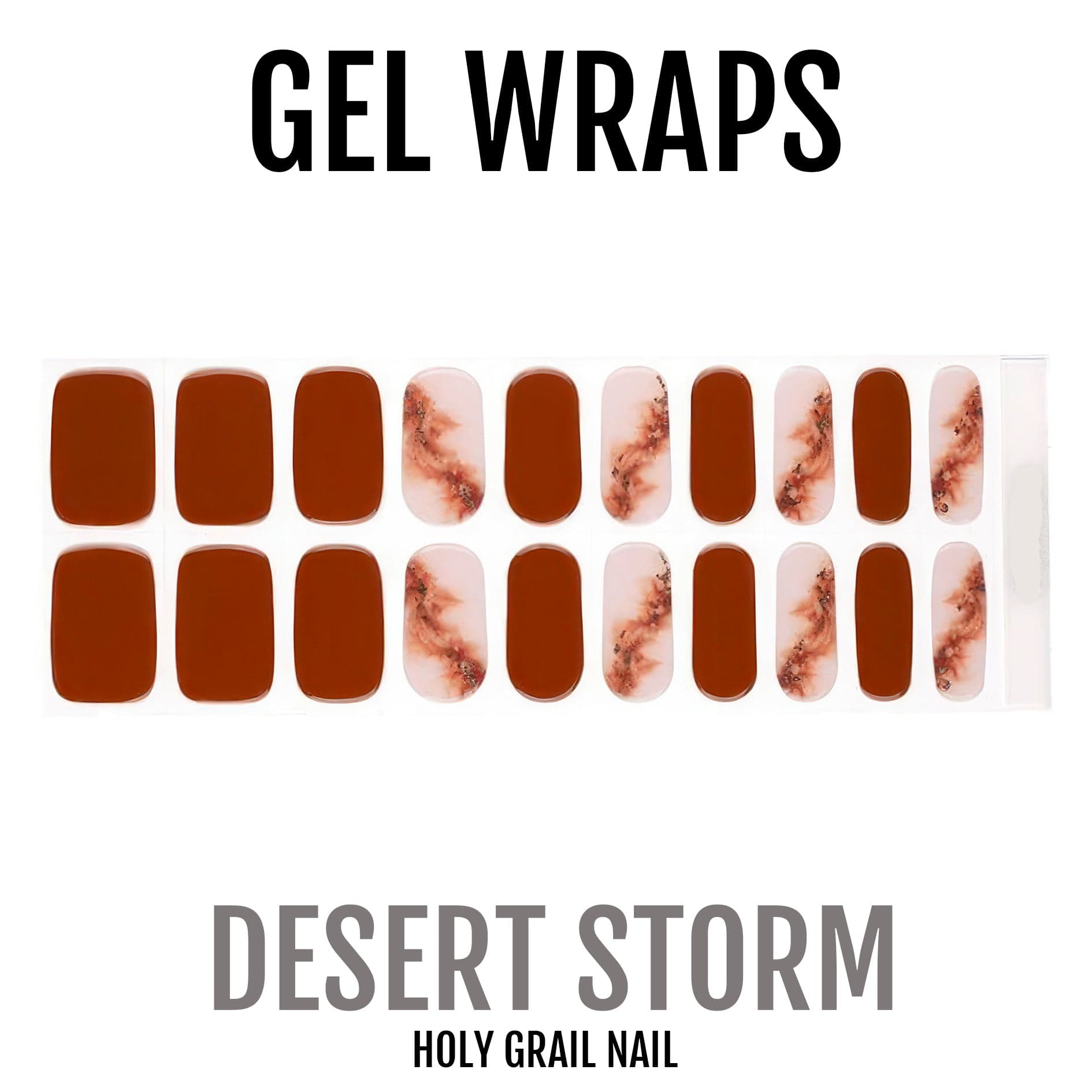 Holy Grail Nail Semi-Cured Gels Desert Storm - Gels