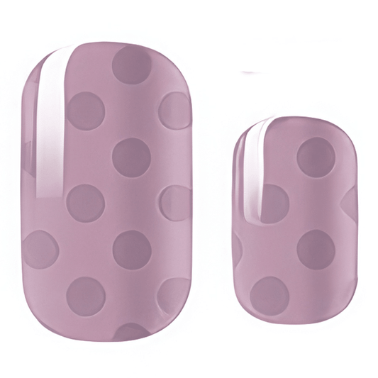 Holy Grail Nail Non-UV Nail Wraps Dotty for Purple - Nail Wraps