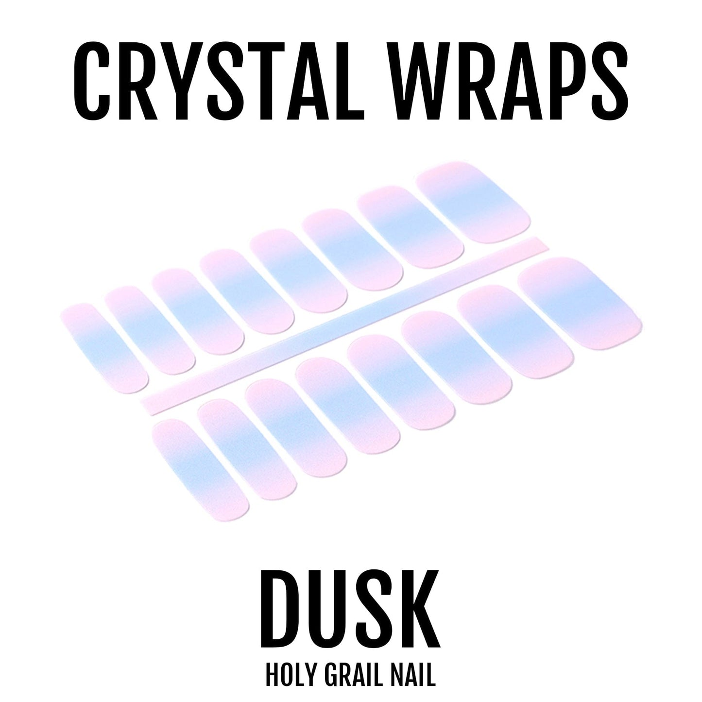 Holy Grail Nail Crystal Dusk - Crystal Wraps