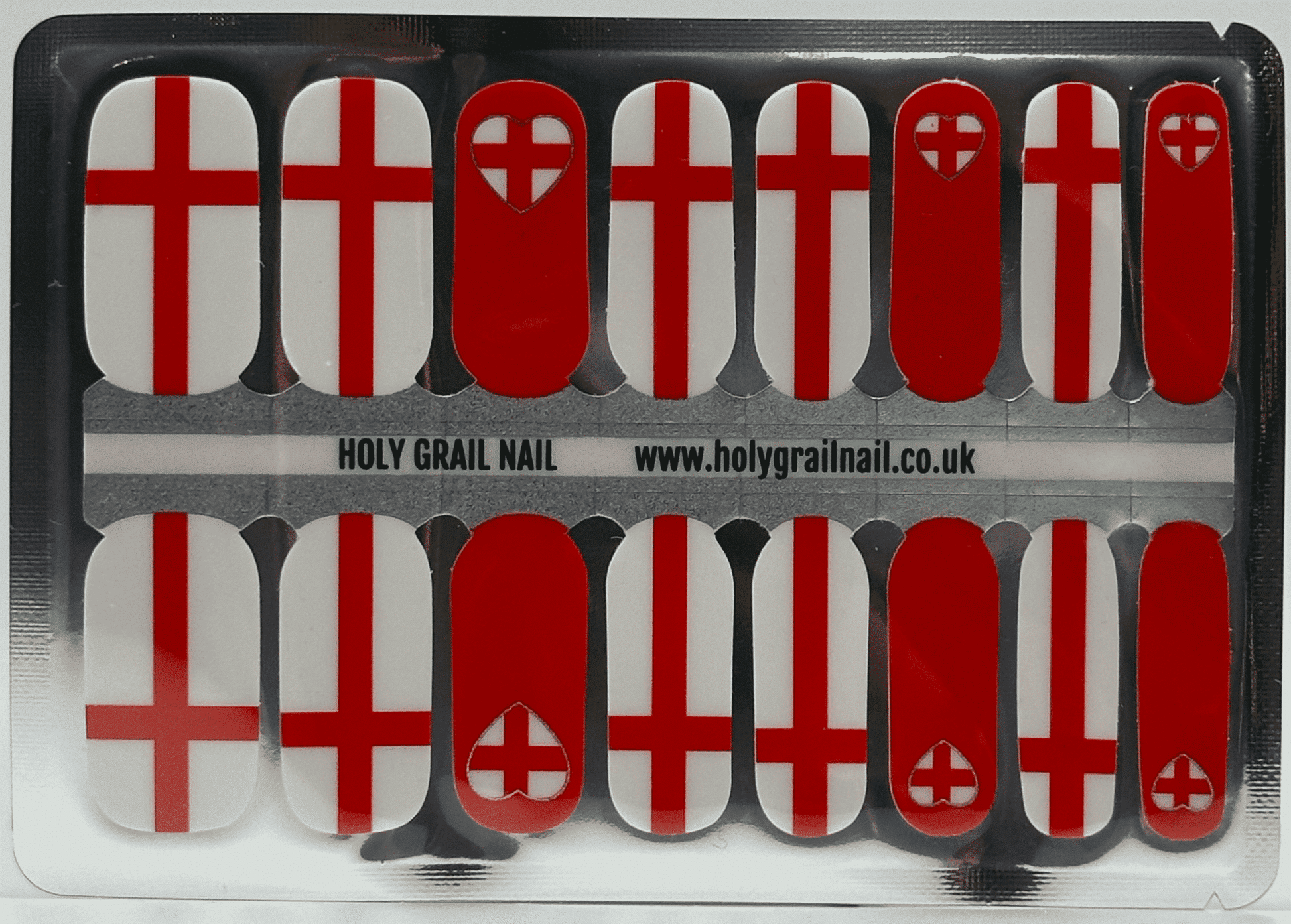 Holy Grail Nail Non-UV Nail Wraps England - Holy Classics (Non-UV Nail Wraps)