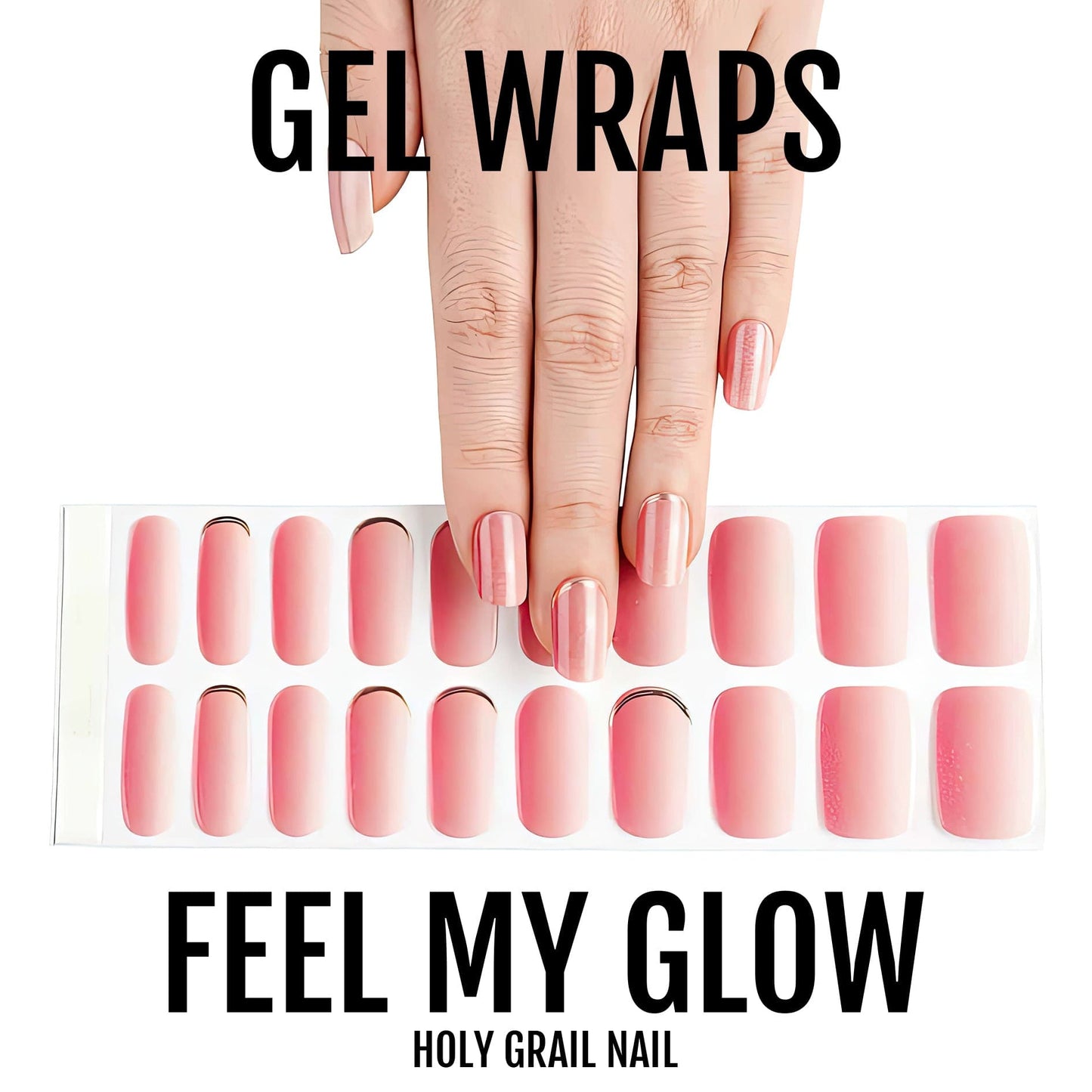 Holy Grail Nail Semi-Cured Gels Feel My Glow - Gels