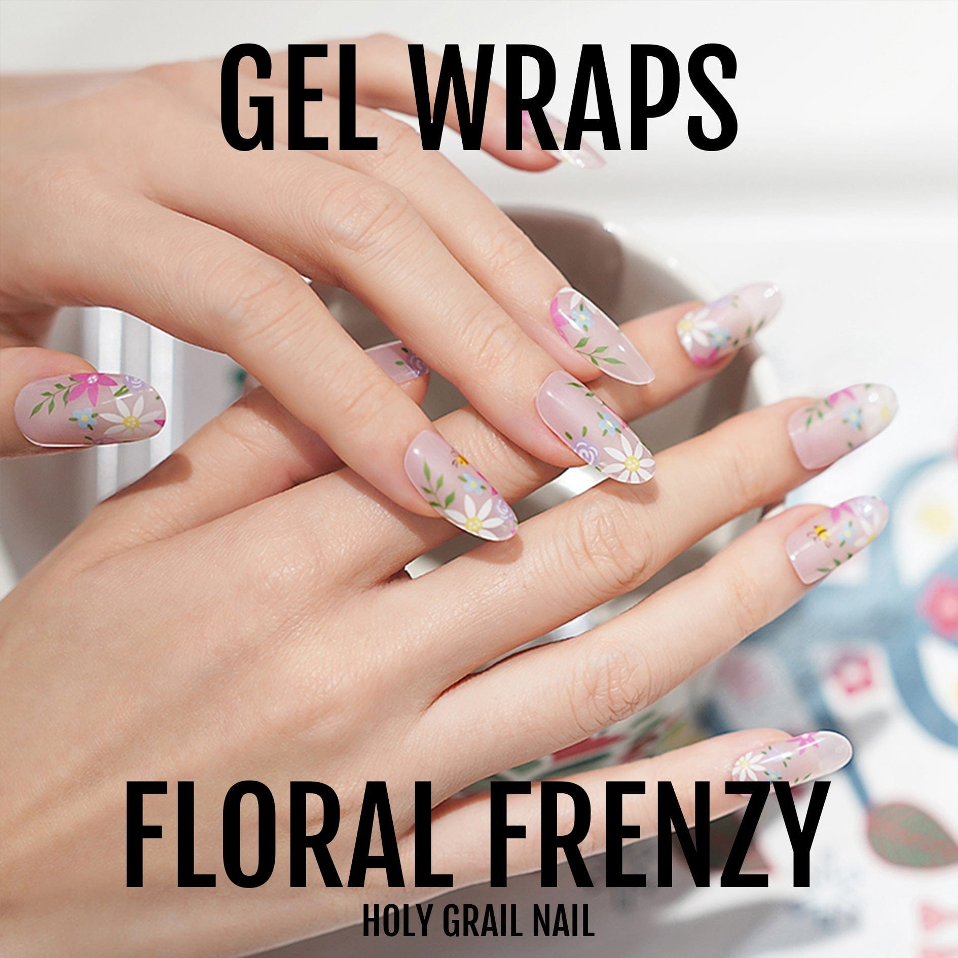 Holy Grail Nail Semi-Cured Gels Floral Frenzy - Gels