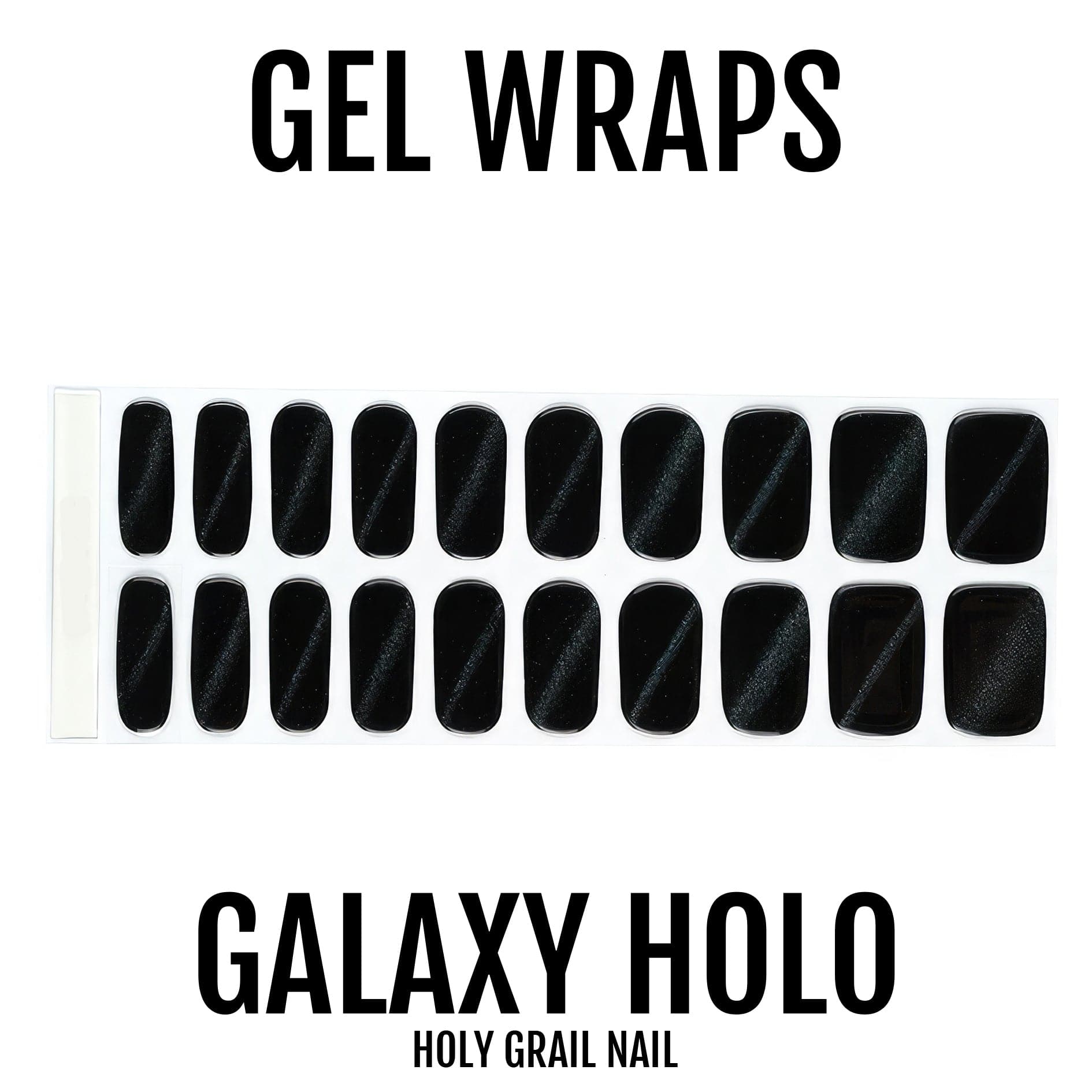 Holy Grail Nail Semi-Cured Gels Galaxy Holo - Gels