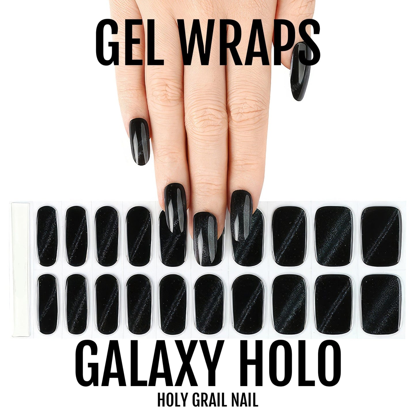 Holy Grail Nail Semi-Cured Gels Galaxy Holo - Gels