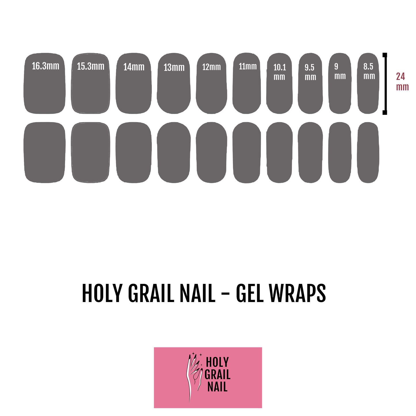 Holy Grail Nail Semi-Cured Gels Rainbow Prism - Gels