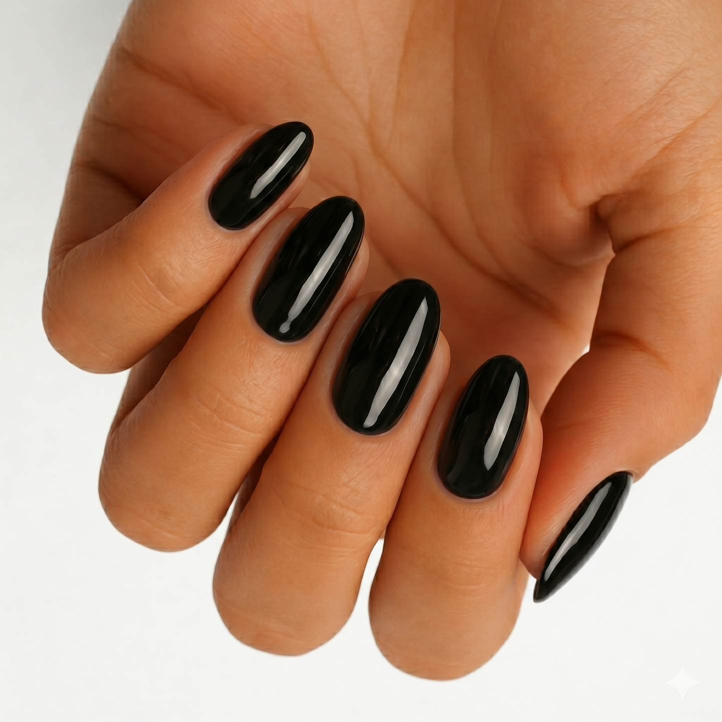 Jet Black - Holy Classics (Non-UV Nail Wraps)
