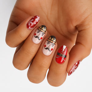 Christmas Nutcracker - Holy Classics (Non-UV Nail Wraps)