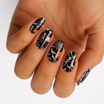 Slay or Decay (Glow in the Dark) - Holy Classics (Non-UV Nail Wraps)