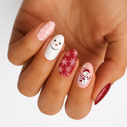 Snowman - Holy Classics (Non-UV Nail Wraps)