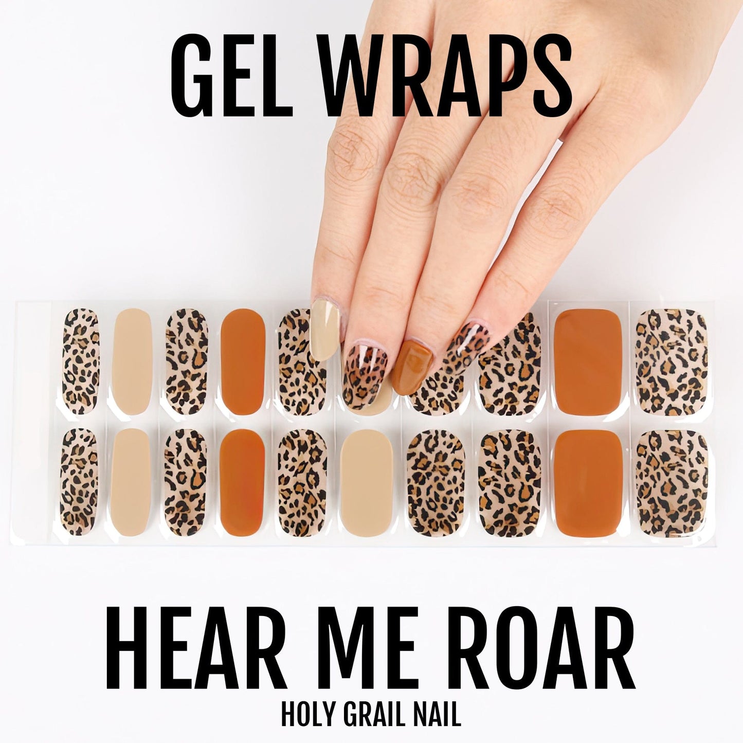 Holy Grail Nail Semi-Cured Gels Hear Me Roar - Gels