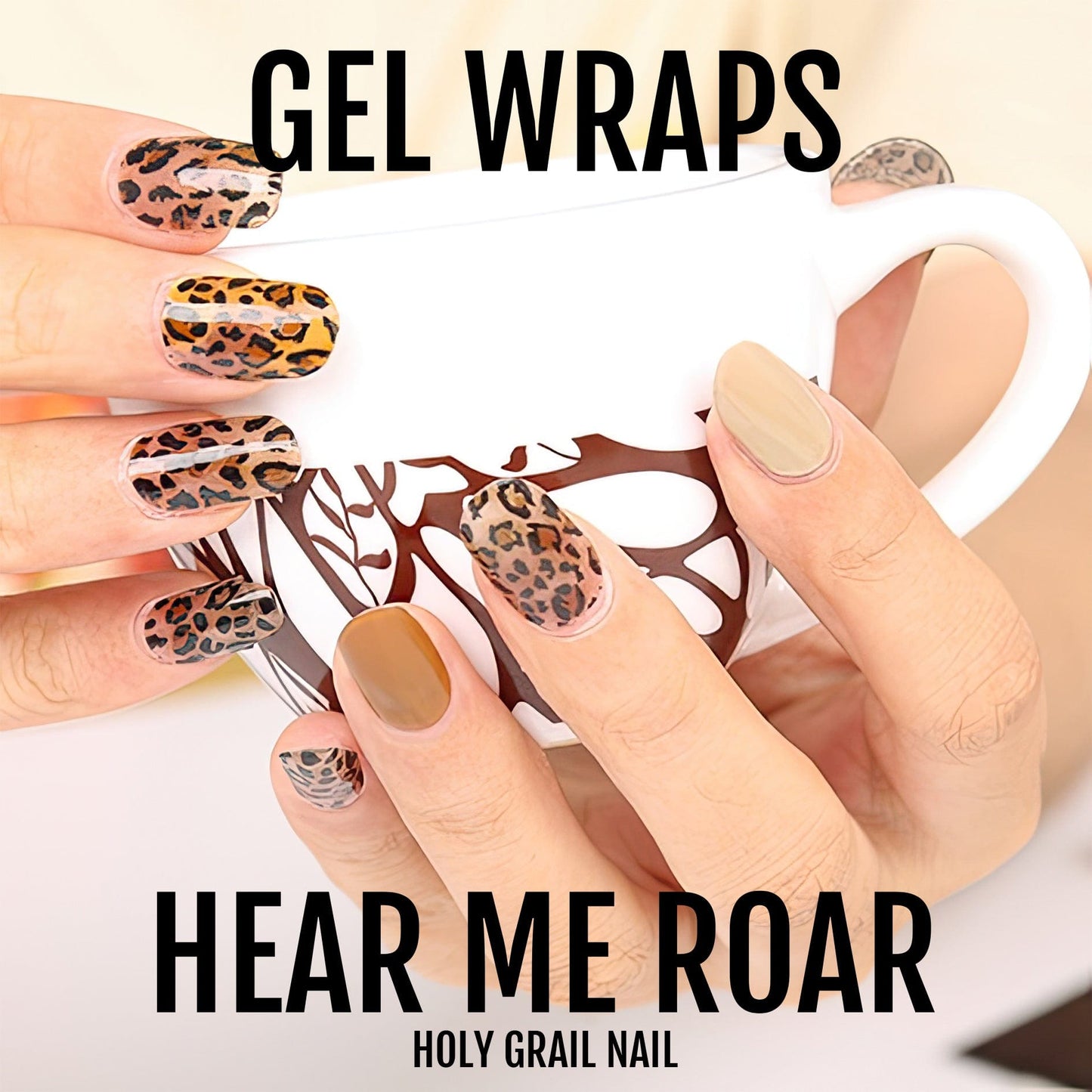 Holy Grail Nail Semi-Cured Gels Hear Me Roar - Gels