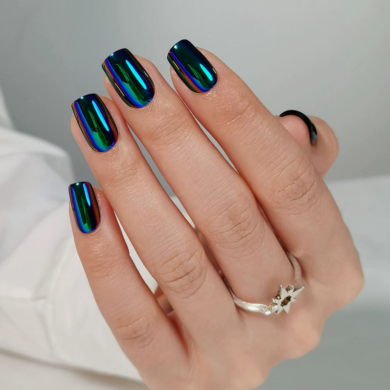 After Hours - Soft Gel Press Ons (Short Square)