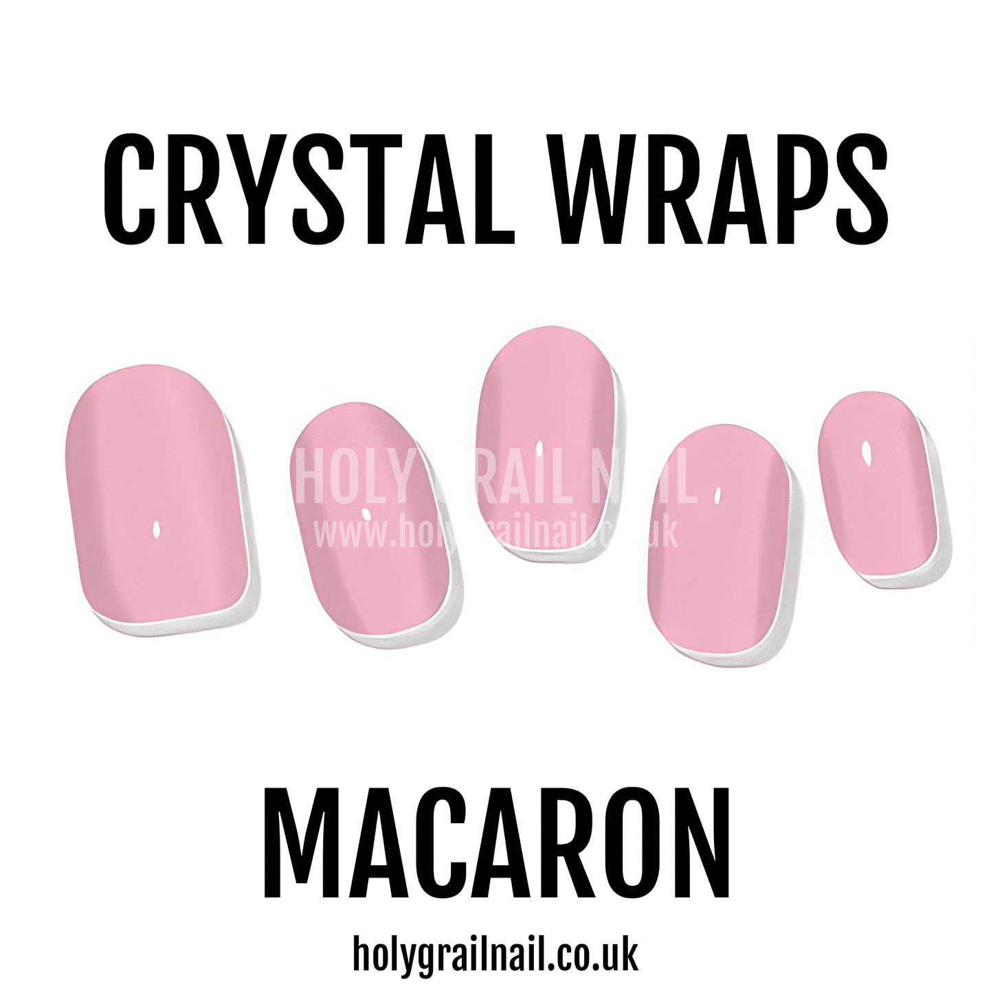 Holy Grail Nail Crystal Macaron - Crystal Wraps