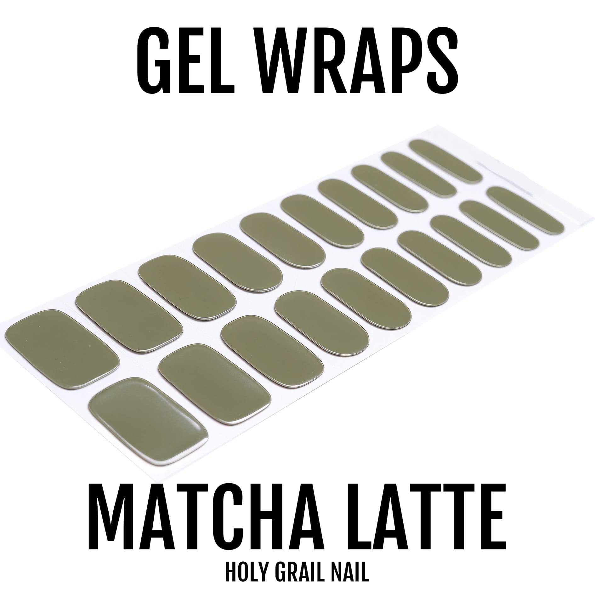 Holy Grail Nail Semi-Cured Gels Matcha Latte - Gels