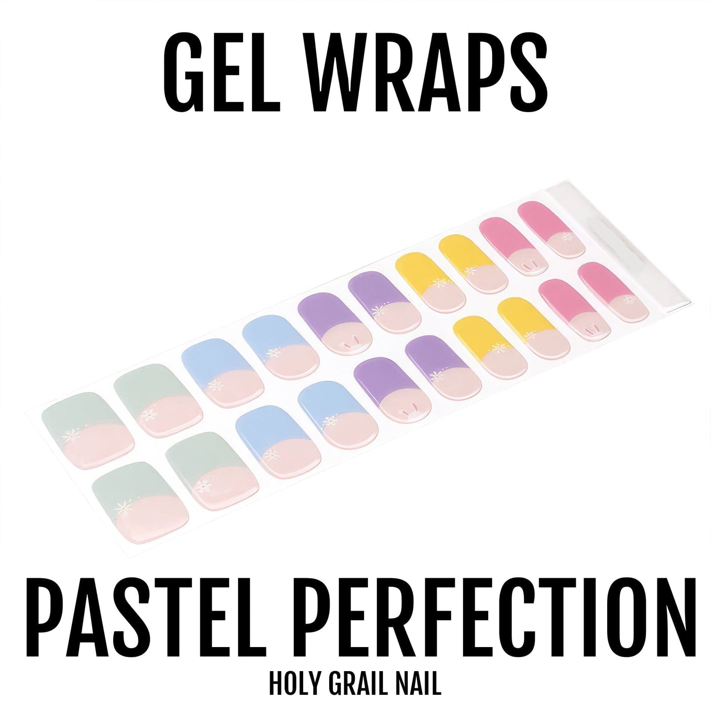 Holy Grail Nail Semi-Cured Gels Pastel Perfection - Gels