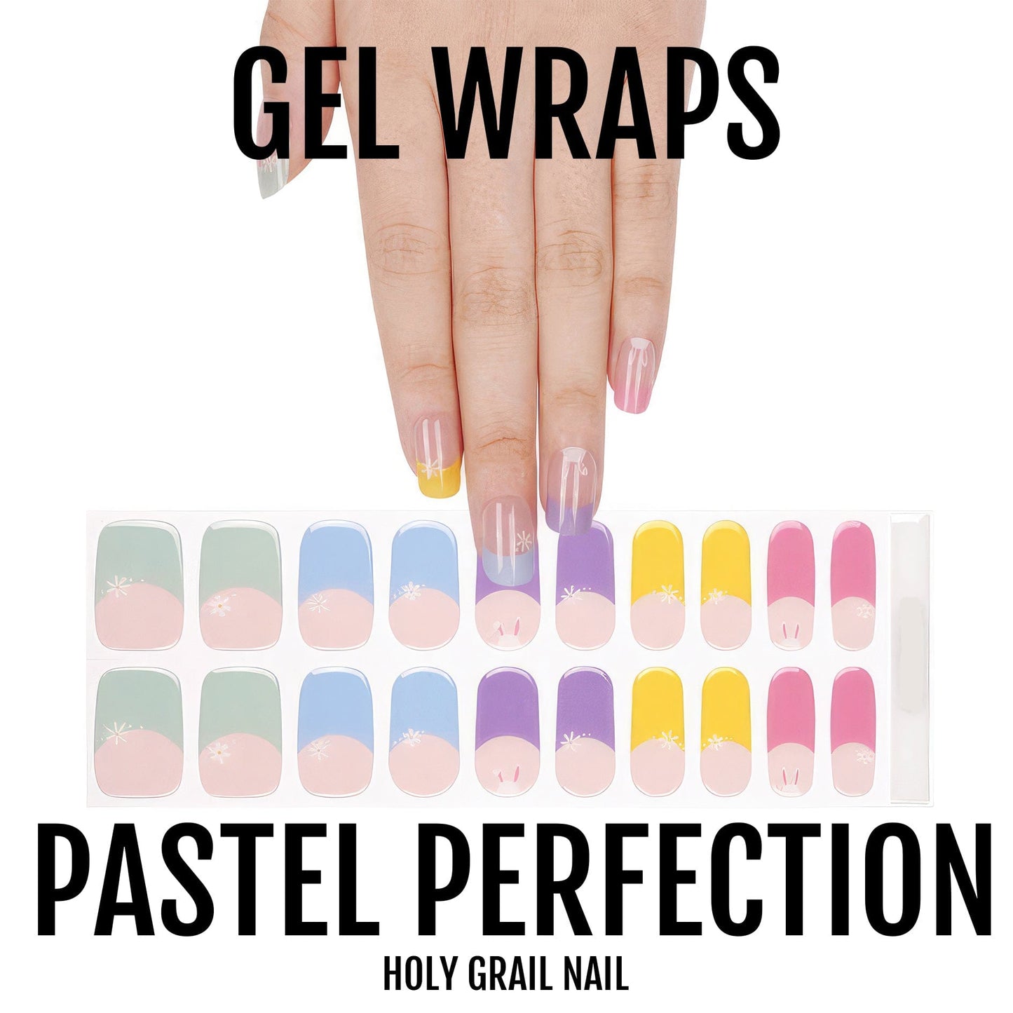 Holy Grail Nail Semi-Cured Gels Pastel Perfection - Gels