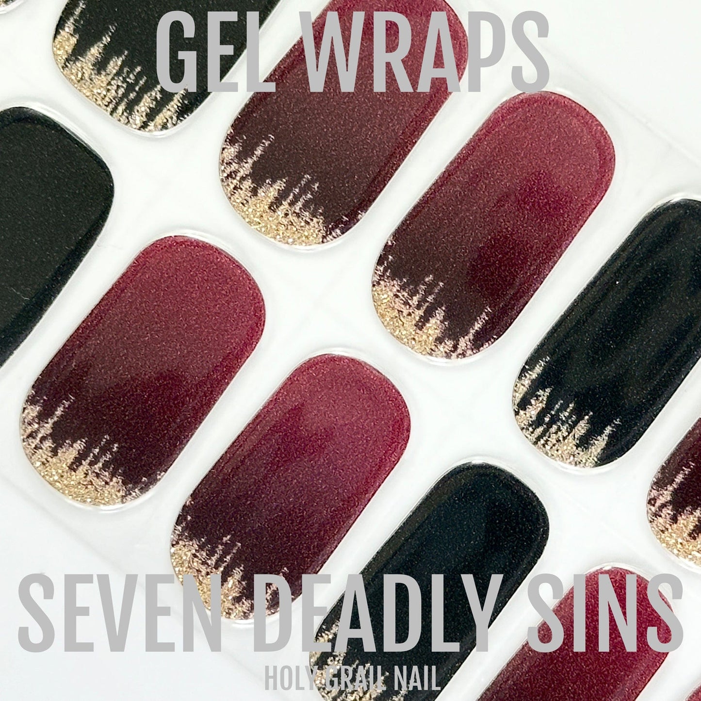 Holy Grail Nail Semi-Cured Gels Seven Deadly Sins - Gels