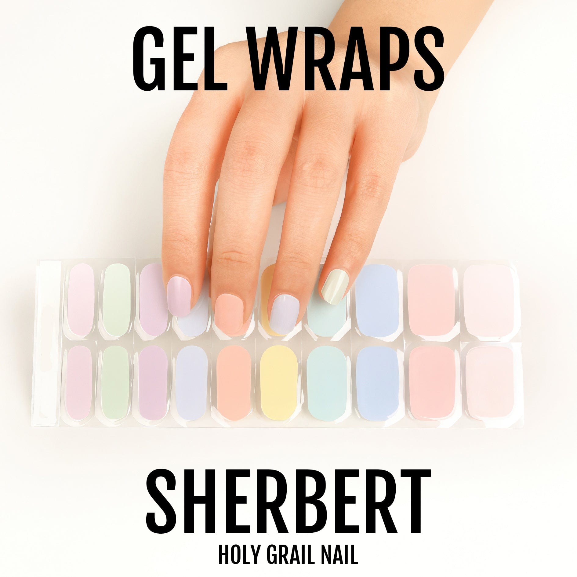 Holy Grail Nail Semi-Cured Gels Sherbert - Gels