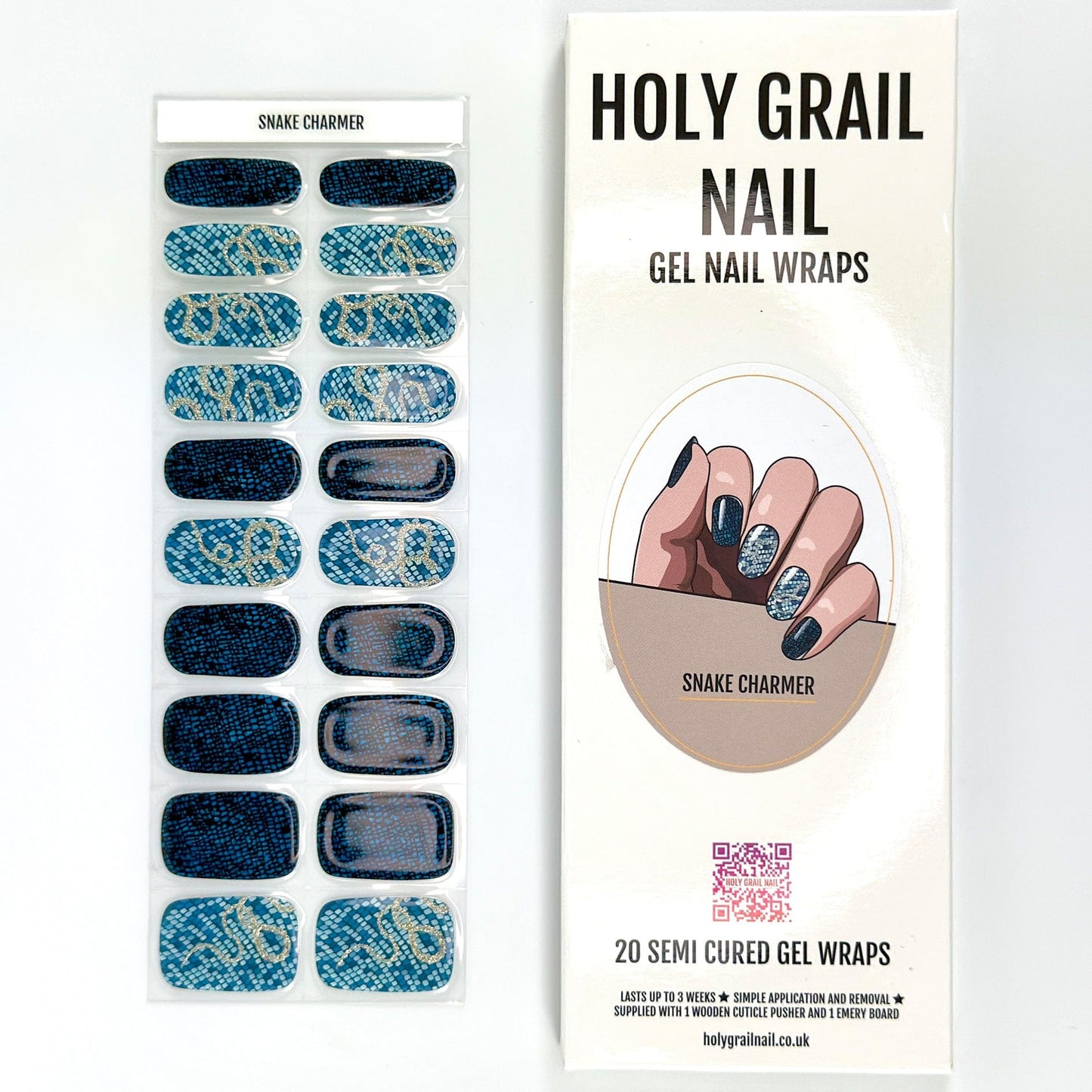 Holy Grail Nail Semi-Cured Gels Snake Charmer - Gels