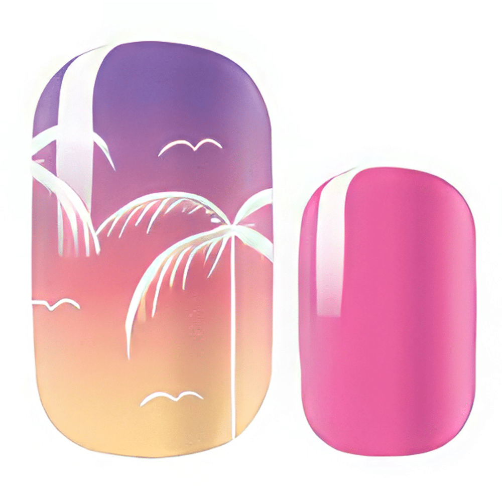 Holy Grail Nail Non-UV Nail Wraps Sunset Boulevard - Holy Classics (Non-UV Nail Wraps)