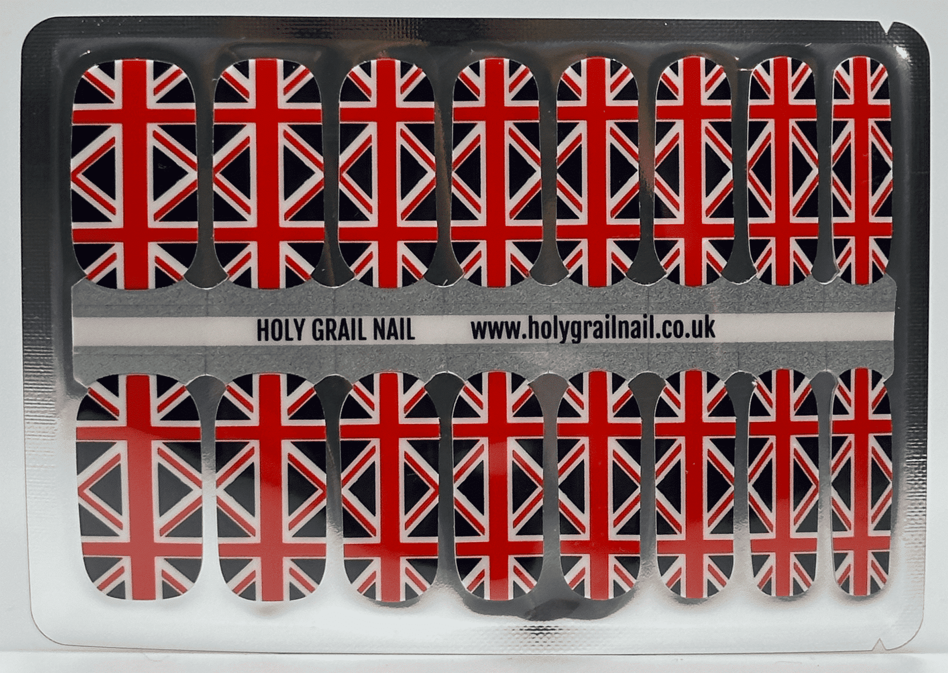 Holy Grail Nail Non-UV Nail Wraps Union Jack - Holy Classics (Non-UV Nail Wraps)