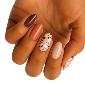 Terrazzo Sunset - Holy Classics (Non-UV Nail Wraps)